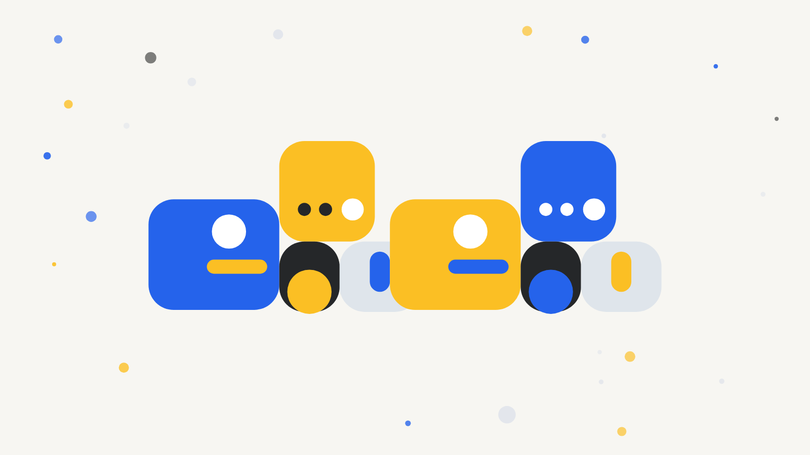 An illustration of rules being set up one line at a time